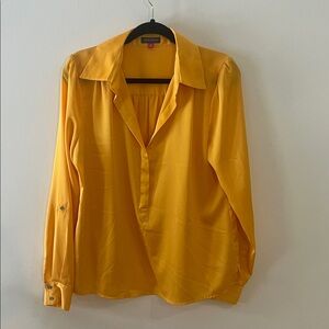 Vince Camuto Mustard Yellow Top